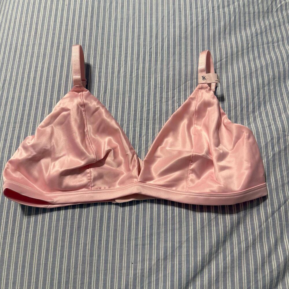 Victoria’s Secret Pink Satin Bralette